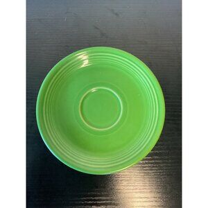 Vintage Homer Laughlin Fiesta Green Saucer Plate - Bold & Bright Lead-Free
